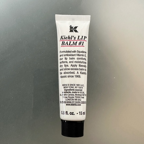 NWT - Kiehl's Lip Balm #1 Unscented - Picture 2 of 3